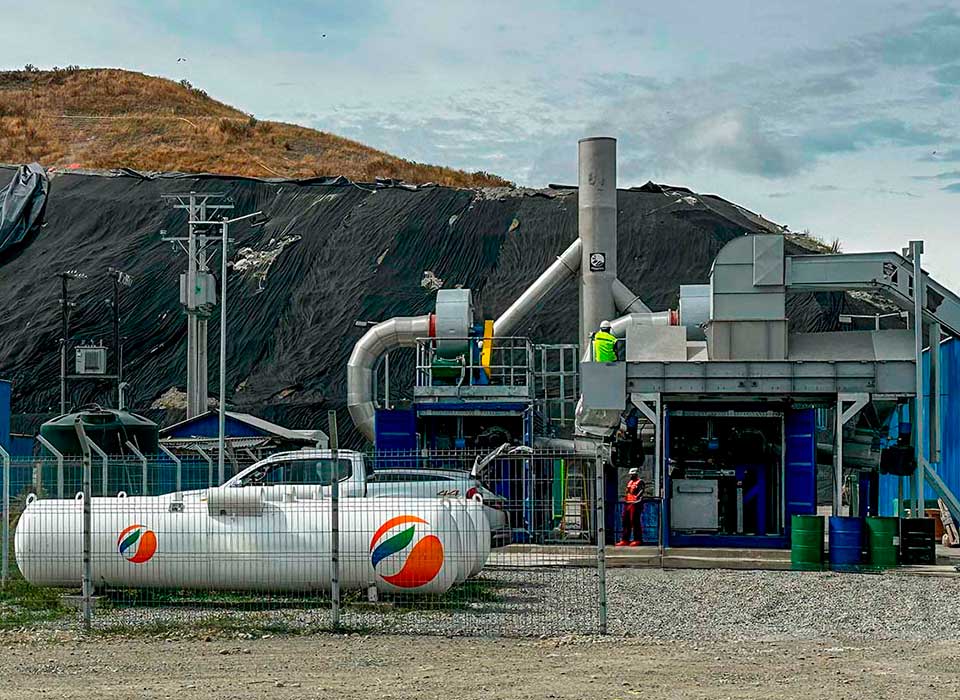 Pirolisis de CDR, Chile